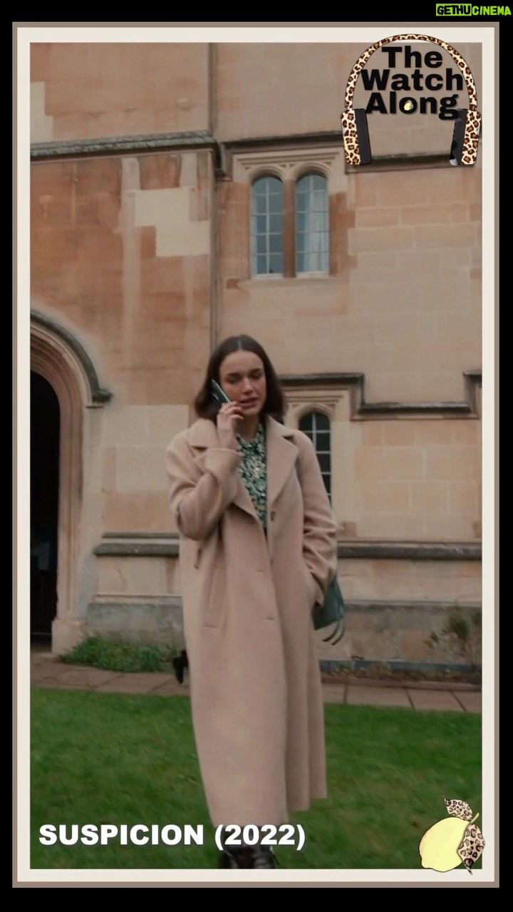 Elizabeth Henstridge Instagram - I guess Iām just always so cold š³š¤£ NEEEEEEEW THE WATCH ALONG: Suspicion Edition is uuuup and out - links in bio š w the amazing Hair and Makeup Magician LUCY CAIN and Costume Miracle worker @clairefinlaythompson Join us as we watch episode three of #suspicion on @appletvplus on my YouTube and Podcast for all the inside Info and priceless inspo xxxx