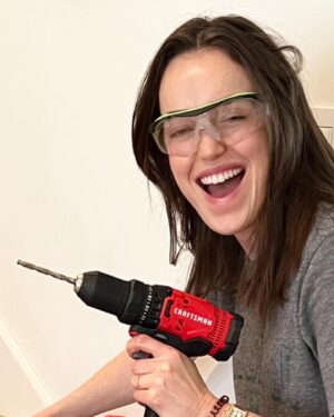 Elizabeth Henstridge Instagram - the only thing @zacharyburrabel fears more than me cracking out a pencil and the measuring tape