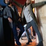 Elizabeth Henstridge Instagram – disguise chic brought to you by #models 

new episode of #suspicion out today ❤️‍🔥

@kunalkarmanayyar @galicecampbell 

#bts
