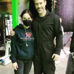 Elizabeth Henstridge Instagram - Here. Is. Me. With. Superman. 🤯 and Tal Rho 🤯 and the AD/DP dream team that is @iansamoildirector and @_stephenmaier 🙏 @cwsupermanandlois #207 #director Ps can you imagine HOW much I LOVED the sweatshirt they gave me 😭💔. Wore it everyday. Obv.