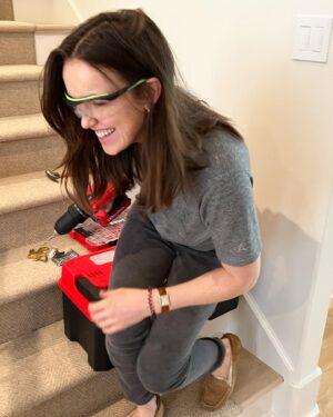 Elizabeth Henstridge Instagram - the only thing @zacharyburrabel fears more than me cracking out a pencil and the measuring tape