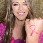 Elizabeth Hurley Instagram - Glimpses of the @esteelaudercompanies Breast Cancer Campaign 2022. 1 in 8 women will be diagnosed with breast cancer. Self check and get screened #timetoendbreastcancer #elcambassador