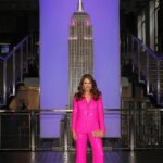 Elizabeth Hurley Instagram - 💗💗💗 Last night I had the honour of lighting the @EmpireStateBldg pink for @esteelaudercompanies Breast Cancer Campaign's 30th Anniversary, inspiring NYC and our global community to help create a breast cancer-free world for all. As the Global Ambassador of The Campaign, I am thrilled that we are continuing this beautiful, longstanding tradition that was started by Evelyn Lauder, and recognizes everyone touched by breast cancer. #TimeToEndBreastCancer #ELCambassador