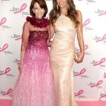 Elizabeth Hurley Instagram - 💗💗💗 This October marks the 30th Anniversary of @esteelaudercompanies Breast Cancer Campaign (BCC). When my grandmother lost her life to breast cancer in the early 90’s, nobody spoke openly about it. Evelyn Lauder decided to change that by co-creating the Pink Ribbon and founding BCC with the mission to help create a breast cancer-free world for all. As BCC’s Global Ambassador, I’m proud to continue Evelyn’s mission and honour this milestone anniversary. We will continue this important work until no on one loses their life to this disease. It’s #TimeToEndBreastCancer #ELCAmbassador 💗💗💗 Photo Credit: Rob Rich