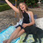 Elizabeth Hurley Instagram - Family, friends & doggies- perfect weekend 💗