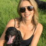 Elizabeth Hurley Instagram - Spring has sprung, dogs are dancing 🩷
