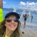 Elizabeth Hurley Instagram - Behind the scenes shooting Christmas in Paradise with @mrkelseygrammer @billyraycyrus @victoriaekanoye @msrmedia @lionsgate ❤️ watch it on @skytv @amazonprime @appletv 🎄🎄🎄