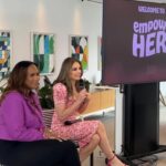 Elizabeth Hurley Instagram - Thank you to @blackwomenrisinguk led by the mighty @leanneperoofficial for inviting me to your After Cancer empowerment course for women of colour. I learnt a great deal and met some wonderfully brave women. I wish you the best of luck going forward and hope that this course helps women of colour navigate life after cancer 🩷🩷🩷🩷