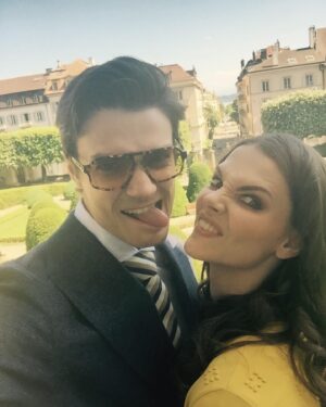 Elizaveta Boyarskaya Instagram - С Днём Рождения, любимый  @maxim_matveev_ . Все самое сокровенное я тебе уже написала!❤️ И с очередной годовщиной!!! 11 лет со дня бракосочетания! Поздравляйте скорее этого офигенного парня❤️#сднемрождения #любимыймуж❤️ #максимматвеев
