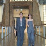 Ella Chen Jia Hua Instagram - Party Time！今天要率性也要帥氣😎 #Gucci @gucci #Gucci台北101旗艦店開幕 #Gucci台北101旗艦店 #GucciHorsebitChain #GUCCI2023秋冬女裝系列