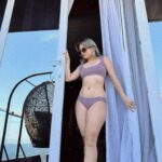 Ella Cruz Instagram – Your A R T 🖼️ happy easter 💜

👙 @erthswimph | 📍 @starboarddivingresort