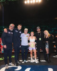 Elle Brooke Instagram - I feel on top of the world 🥊 Thank you to everyone for their support 🫶🏻