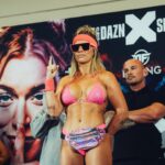 Elle Brooke Instagram - The 𝐌𝐀𝐈𝐍 𝐄𝐕𝐄𝐍𝐓 🏆 Who are you backing to win tomorrow night? 👀 @mf_daznxseries | @kickstreaming | @drinkprime | #XSeries15