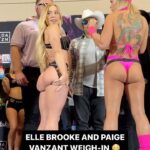 Elle Brooke Instagram - They’re ready to put on a show tomorrow night 🔥 @mf_daznxseries | @kickstreaming | @drinkprime | #XSeries15
