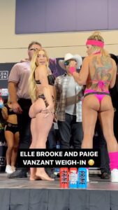Elle Brooke Instagram - They’re ready to put on a show tomorrow night 🔥 @mf_daznxseries | @kickstreaming | @drinkprime | #XSeries15