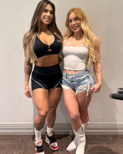 Elle Brooke Instagram - Once she was my opponent but now she has become a great friend ❤️ love u