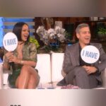 Ellen DeGeneres Instagram – I learned a lot about George Clooney and @badgalriri during this game of #NeverHaveIEver