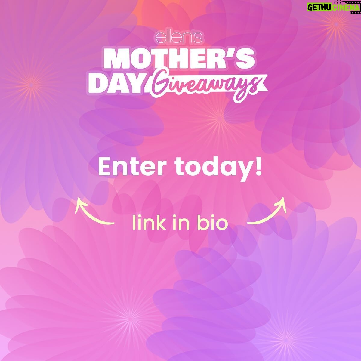 Ellen DeGeneres Instagram - Moms have the hardest jobs in the world – pretending they like your haircut. So I wanted to make sure I found the perfect Mother’s Day giveaways to honor all the moms out there with FOUR amazing giveaways and FOUR chances to win! So get entering! Because four lucky people are going to win these wonderful Mother’s Day gifts! *link in bio @oakandluna @lauragellerbeauty @getremento @miravalresorts