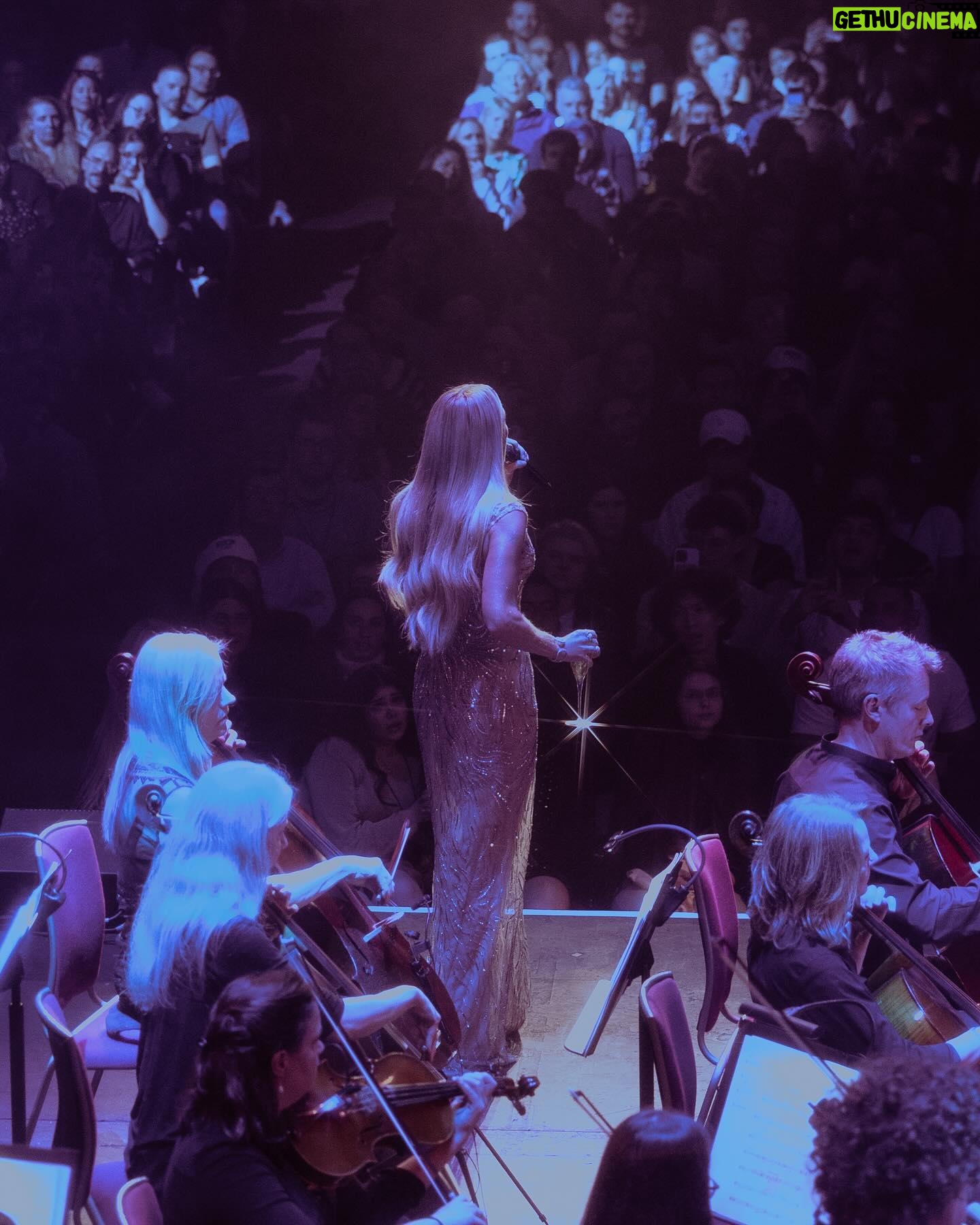 Ellie Goulding Instagram - One of the most magical nights of my life and I got to spend it with you all at the Royal Albert Hall 🥹 Thank you @royalphilorchestra and @iderrickskye for being the best accompaniment I could have , performing my songs like this. For the first time ever I saw very few phones filming. That makes it even more special because … you really just had to be there… it was one of the those nights . Sorry if you weren’t 🤣 Special thank you to @janedeedy for all her hard work. Lucky as ever to have such a brilliant team around me 🤍 Styled by @kyledevolle Hair @anastasiastylianou Make up @hilakarmand Photos by the marvellous @madison_phipps ❤️🔥