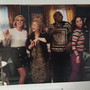 Ellie Kemper Instagram - Thank you @televisionacad for our #unbreakablekimmyschmidt Emmy nomination! And a special shout-out to the inimitable @instatituss for his individual nomination! Here we are dancing earlier today 🥳🥳