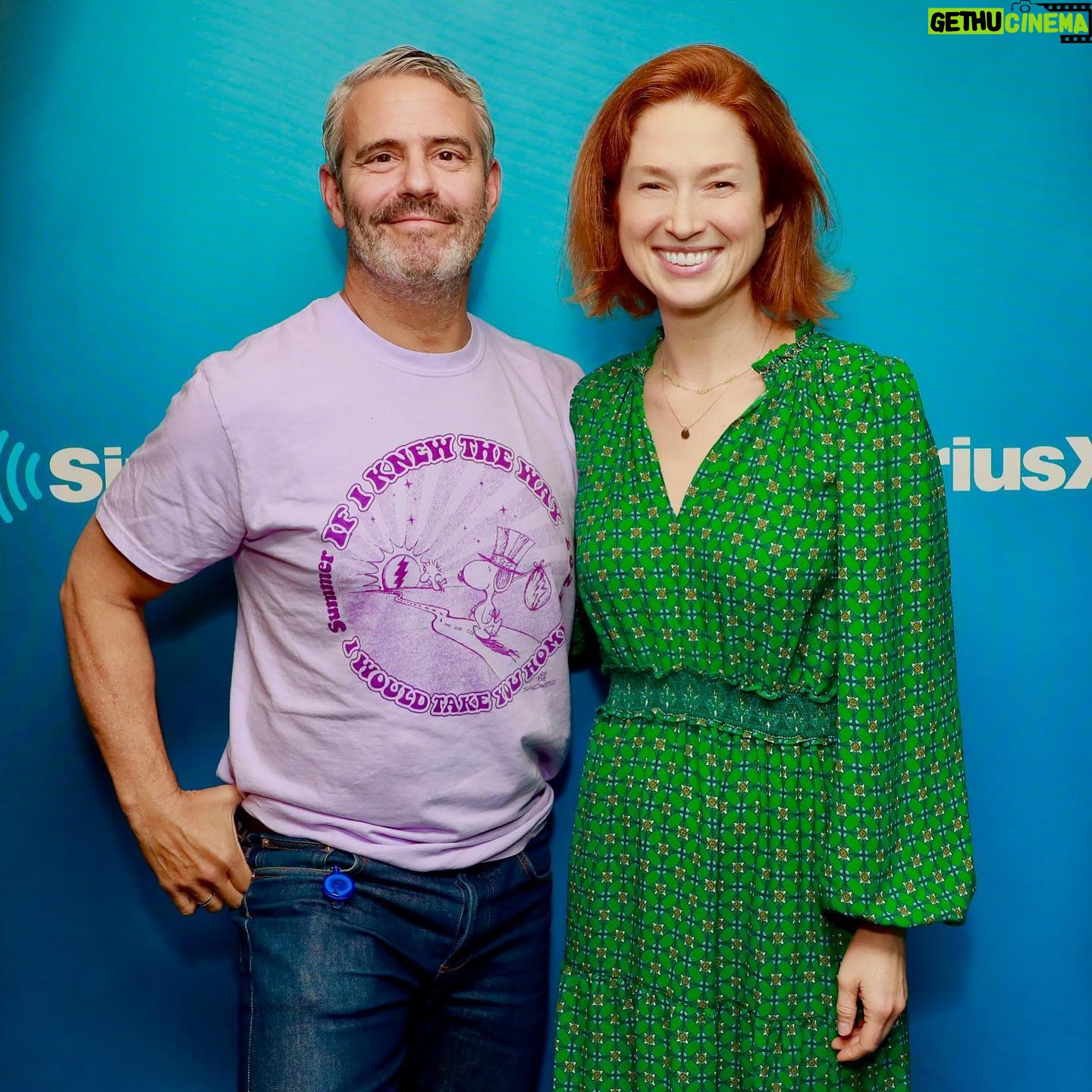 Ellie Kemper Instagram - St. Louisans unite!!! I had a lovely time chatting with @bravoandy about my new podcast #BornToLove. Check out our convo on @radioandysxm and my pod on @iheartpodcast!