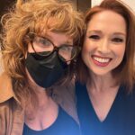 Ellie Kemper Instagram - Both of my kids have had colds/pinkeye/parainfluenza since mid-September but @pellegrinokatie bravely entered my home anyway to glam me up 🙏🙏 #HouseOfColds #WarriorMakeupArtist #TrueFriend