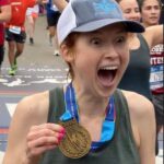 Ellie Kemper Instagram - Uh-oh….get ready for the emotional post!!!!!! Well I completed the @nycmarathon! And now for the gratitude. Thank you to EVERY SINGLE PERSON out on the streets cheering, yelling, high-fiving, and handing out bananas. Thank you in particular to the parents and caregivers who brought out their adorable sweetie pie babies whose little angel faces literally carried me through the journey. Thank you to all the volunteers and employees who handed out water and then had to sweep up the mountains of discarded cups afterwards. Thank you to everyone at @nyrr who pulled off this HERCULEAN TASK of organizing a marathon of 50K participants! Thank you @brosis512 for being an incredible partner and to everyone who contributed to my fundraising. Thank you to Trina and Anne for finding my son’s misplaced scooter. Yesterday was insane on every level and I am REJUVENATED by the strength and grit of NYC. Thank you to @newyorknico for capturing this moment of pure triumph! I ❤️ NYC