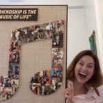 Ellie Kemper Instagram - Had an absolutely wonderful time chatting with Office Ladies @angelakinsey and @msjennafischer about Secretary’s Day, written by @mindykaling and directed by #stevecarell!! Pictured here is the item I sneakily stole from set on the last day. Swipe to see the pure glee of a bona fide Office thief, heehee!! Thank you for having me @officeladiespod 🥰🥰🥰