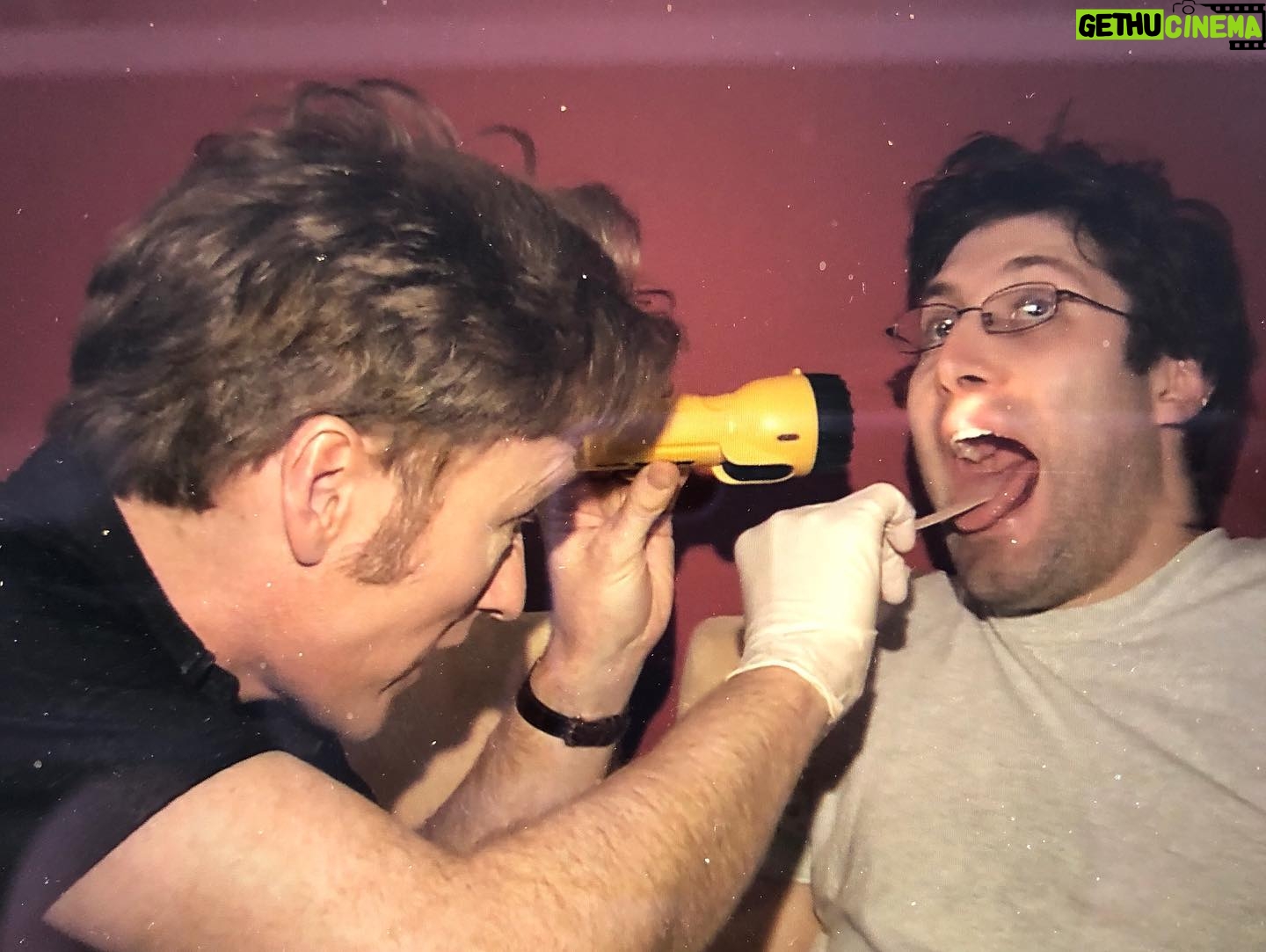 Ellie Kemper Instagram - @teamcoco, I was lucky enough to be an intern and later a sketch performer on your show - and I also got to meet one of your writers, Michael Moore Koman, on your show. This man would go on to become my husband and the father of my two children. Here he is faking being sick so he wouldn’t have to go to work, dressed up as a hot dog on your show, starring in an iPhone commercial sketch on your show, and stealing spaghetti from our younger son when he was only just a baby. I wanted to tell you that I forgive you for bringing this man into my life. And, thank you for making so many people so very happy for so many years, Conan. There is no one else like you. We all love you!!