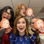 Ellie Kemper Instagram - Still looking for the perfect holiday gift for the friend who has everything? How about a cookie with my face on it?💯🎅🏼🎄❤️😊