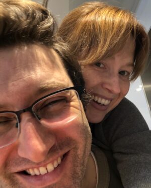 Ellie Kemper Instagram - Celebrating 10 years of marriage to/with this guy today! Here’s a look back on some of the crazy times we’ve had…and the wild adventures we’ve shared. ❤️❤️❤️