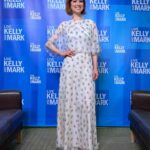 Ellie Kemper Instagram - Things got crazy at @livekellyandmark this morning!! Happy 27th Anniversary to the sweetest and best-looking couple in America 💕💕 And be sure to watch #GreatAmericanBakingShow this Friday on @therokuchannel!