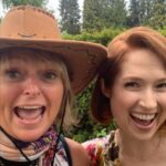 Ellie Kemper Instagram - GABS Dump 2!!! This time WITH the Great American Bakers 🥧❤️💯 @therokuchannel #GreatAmericanBakingShow