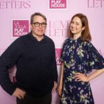 Ellie Kemper Instagram - An **iconic** night at @lajollaplayhouse fundraiser, posing with hands on hips with Matthew Broderick!!!!! We also performed A.R. Gurney’s “Love Letters.” 🎭 ✍️ ✉️ 📸 @realphotosd