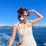 Elva Ni Chen-Xi Instagram - Day 2 boat trip ⛵️ Can time pass a little more slowly? @Longchamp #LongchampStTropez #LongchampSS24 #LongchampHK