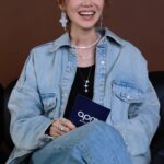 Elva Ni Chen-Xi Instagram - This fun interview reminded me of my attitude towards life 💙 Be elegant. Be playful. Be sophisticated like @apmmonaco. #apmmonaco #chicfashionsmile