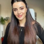 Emel Dede Instagram – Straight or curly? 😌