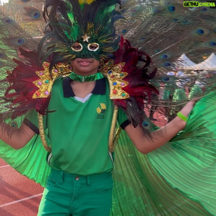 Emelda Rosemila - 1.7K Likes - Cheering for Edra smlm kat sukan sekolah. Edra jadi mascot team Temenggung. Busy mum carik bulu merak everywhere. Nasib baik ada uncle pejoy @pejoyyahaya yg selalu pantas bila bab2 wardrobe & costume nih😂. Tq uncle Pejoy.🫰🏻
Daddy habis shoot 5am, so tak dpt la join tgk anak peacock dia marching hehe. Mummy sorg jer laa yg cheering, sokay sokay, i always enjoy my own company😄.
So proud of my peacock. Congrats Edra! @edrarafaeladlin U did great!💚
19.8.23