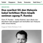 Emelda Rosemila Instagram – Wowww!! Finally Biopik Legenda Agung kita Allahyarham Ts PRamlee akan dipaparkan dilayar perak. Kalau mat salleh ada Elvis, Kita ada PRamlee. Cant waitttt!!

Lebih2 lagi ditulis dan diarahkan oleh suami sendiri yg sememangnya in love dengan PRamlee. Alhamdulillah. Congrats B.

Dua gabungan yg hebat @adlinamanramlie & Dato @khai_salleh congratss!!👏🏻🫰🏻👏🏻🫰🏻