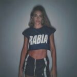 Emilia Attías Instagram - Training season🤸‍♂️ 🤎⚡️ @rabiaindumentaria