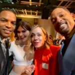 Emilia Jones Instagram - I met Will. Can confirm he does smell amazing! Thank you so much @theacademy for having us ♥️