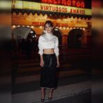 Emilia Jones Instagram - THANK YOU @officialsbiff for the best night with the best people!! And a big thank you to @miumiu 🖤✨🖤