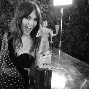 Emilia Jones Instagram - WHAT A NIGHT! Thank you so, so much @sagawards for this incredible honour ♥️