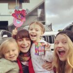 Emilie de Ravin Instagram - Living their best life 🥰 #schoolholidays Gonna MISSS you @georgiadowneyjr !!! 😩❤️🫶🏼💋