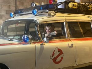 Emily Alyn Lind Instagram - Eternity ain’t so bad when you get to do it with these nerds. @ghostbusters is out now, go get your butts to the theatre!!!!👻🗽❄️