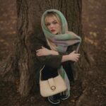Emily Alyn Lind Instagram - all wrapped up in @sandroparis #sandro #sandroparis