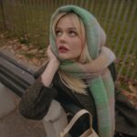 Emily Alyn Lind Instagram – all wrapped up in @sandroparis #sandro #sandroparis