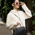 Emily Carey Instagram - Milan souvenirs @fendi @silviaventurinifendi @mrkimjones #FendiPeekaboo #ad