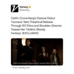 Emily Hampshire Instagram - I feel like 2024 is starting off BLOODY good for me & horror movies🩸🔪🍿👻 #repost @caitcronenberg ・・・ It’s all happening! Thank you @variety! HUMANE is coming out April 26th! Link in bio for the whole article! @jonathanadamsaundersbaruchel @emilyhampshire @alannabale @sirena.gulamgaus @petergallagher @enricocolantoni_really @ifcfilms @elevation_pics #humanemovie