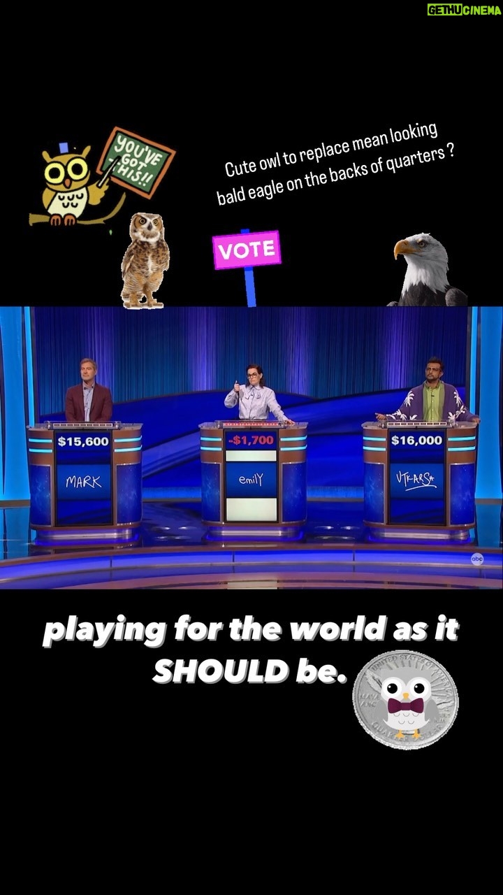 Emily Hampshire Instagram - Iād just like to recontextualize my answer here: I was playing for @glaad which is essentially playing for the world as it SHOULD be. Speaking of the world as it should be š¦ > š¦